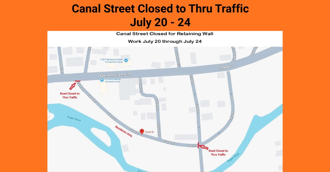 Canal Street Closure