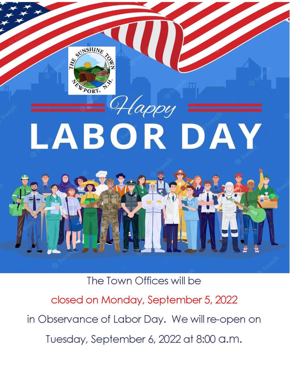 Labor Day 2022 Closing