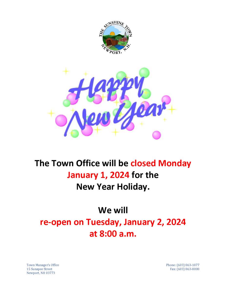 new year's hours