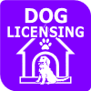 Dog License Button