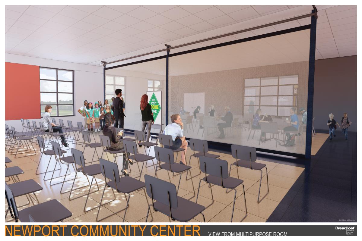 Community Center View From Multipurpose Room