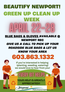 Green Up Clean Up  (and help gardening) :D