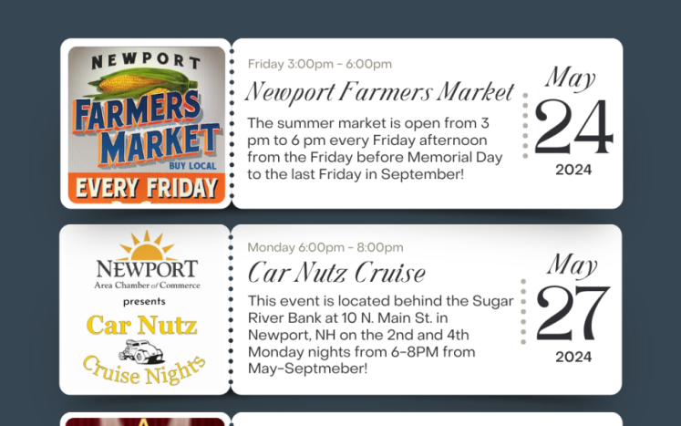 Town Events for May 2024