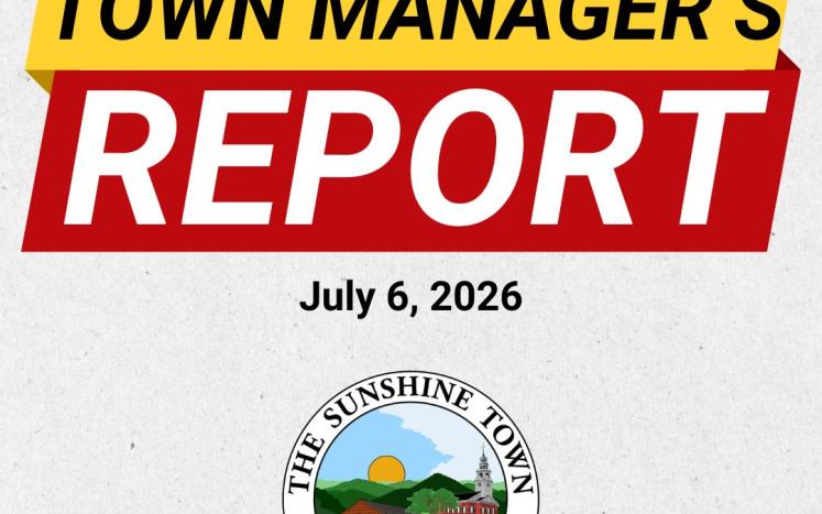 Town Managers Report